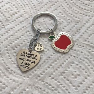 Teacher appreciation key chain